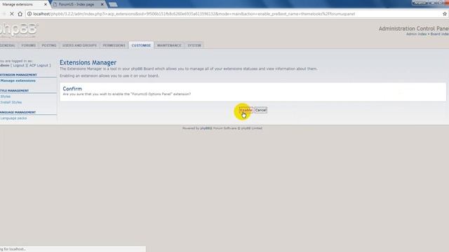Installing phpBB Extension смотреть онлайн