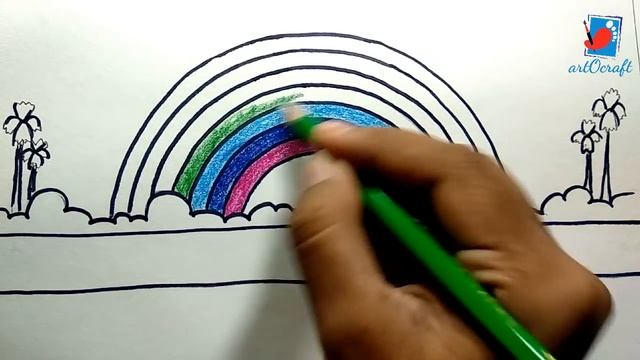 How to Draw Rainbow Step by Step смотреть онлайн