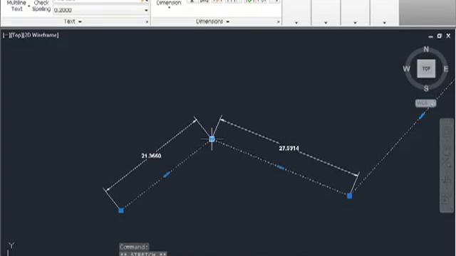 Monitor Associative dimensions in AutoCAD 2013 Training Tutorial from AGT, Inc. смотреть онлайн