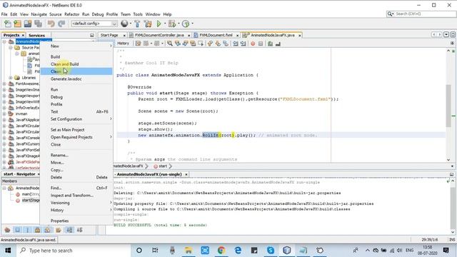 Animated controls (node) in JavaFX with AnimateFX Api | JavaFX Tutorial смотреть онлайн