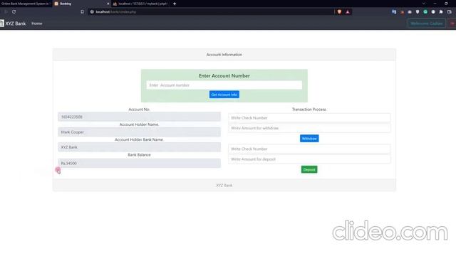 online bank management system in php смотреть онлайн