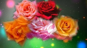 Футаж. Цветочный фон 98