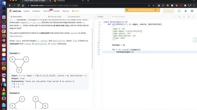 leetcode 1971 find if path exists смотреть онлайн