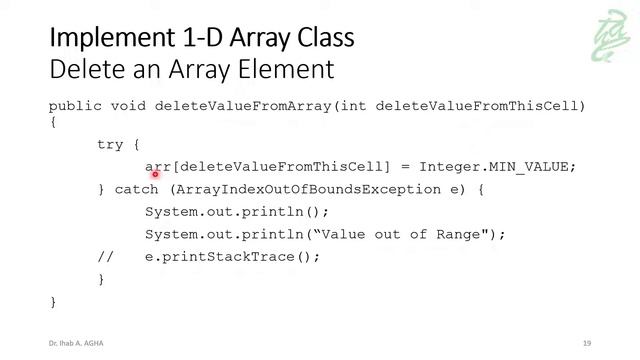 08 - Arrays: Delete Array Element смотреть онлайн