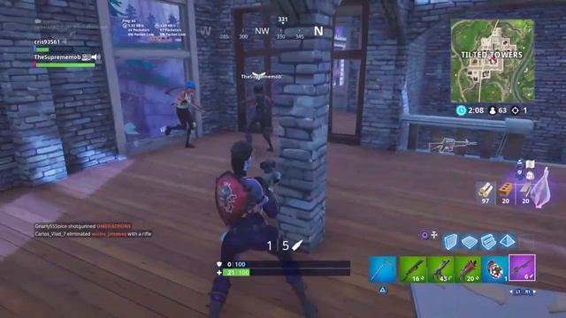 Fortnite battle royale squads 400+ Wins console great builder ps4 смотреть онлайн
