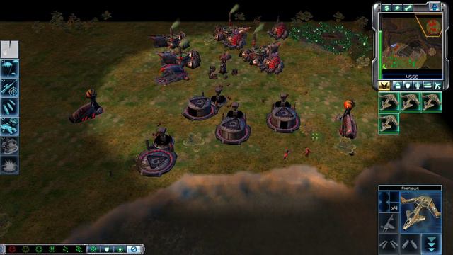Command&Conquer 3 Tiberium Wars - How To beat 1NOD Brutal Rusher on map Tiberium Pass смотреть онлайн