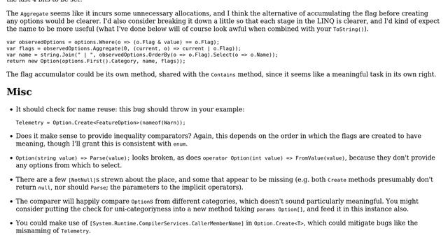 Code Review: General purpose replacement for enum with FlagsAttribute (3 Solutions!!) смотреть онлайн