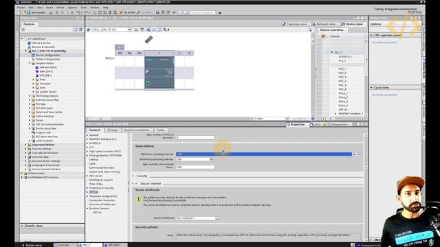OPC UA Lesson 3- Understanding OPC UA Server in Siemens S7-1200 смотреть онлайн
