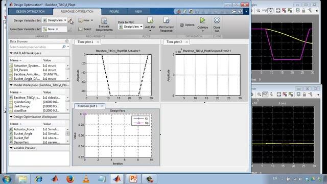 Оптимизация работы системы - гидропривод в Simulink смотреть онлайн