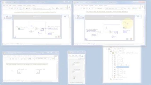 LabVIEW code: Global variable (FPGA) (walk-through) смотреть онлайн