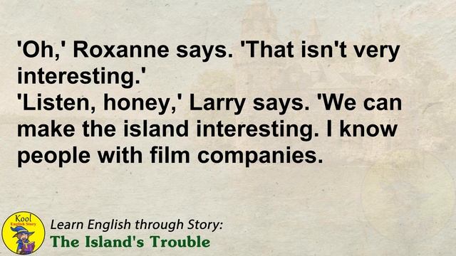 Learn English Through Story - Level 0 – The Island’s Trouble