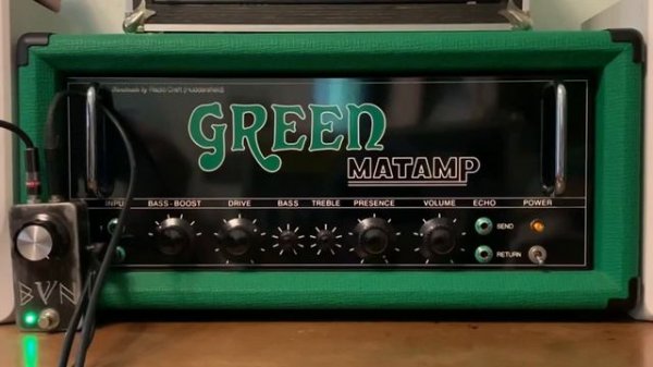 Blackhawk Amplifiers Gandalf Octave Fuzz (Green Matamp GT120MV)