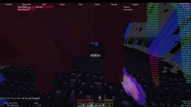 how to fly with elytra on 0b0t (epic vid) смотреть онлайн