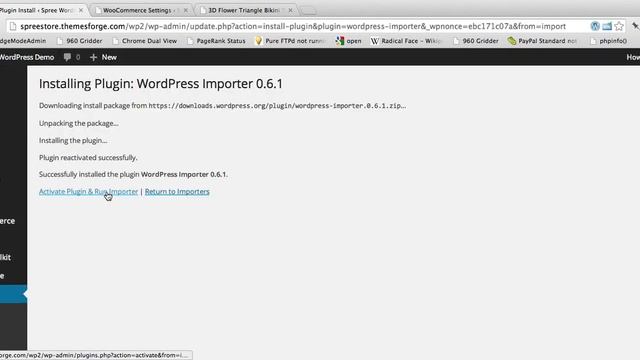 Spree WordPress Theme Tutorial - Part 2 - Data Import смотреть онлайн