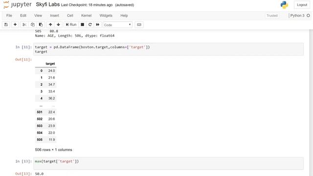 Machine Learning using Python Project assignment for Skyfi Labs Online Course - By Ritam смотреть онлайн