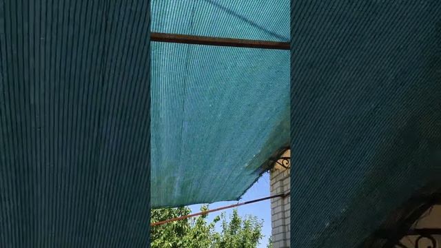 огляд затіняючої сітки, яку купив. Як я кріпив її