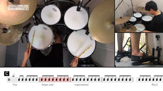 [Lv.05] Starlight - Muse  (★★☆☆☆) Pop Drum Cover (Score, Lessons, Tutorial) | DRUMMATE смотреть онлайн