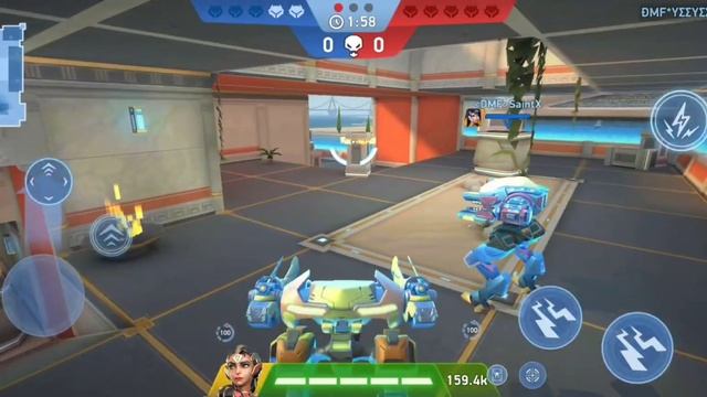 Mech Arena Tourney: 016 DMF V Omen Mixed, (Yeeyee, Oracle, Aziz) Titan Clash смотреть онлайн