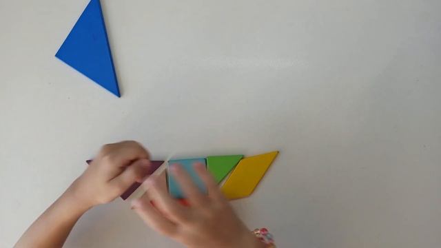 Tangram - boat / Танграм - парусник. смотреть онлайн