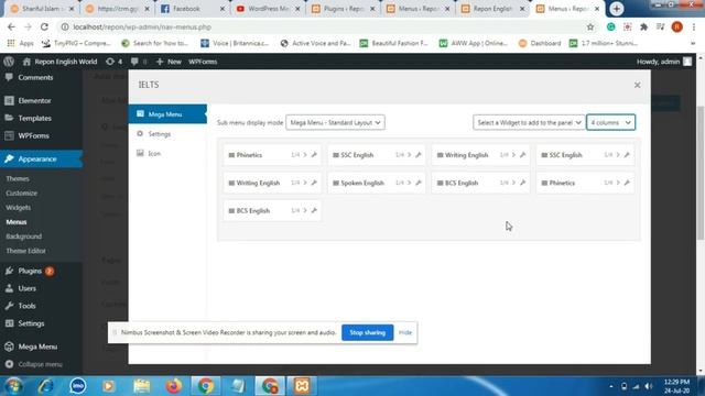 How to Create mega menu. смотреть онлайн