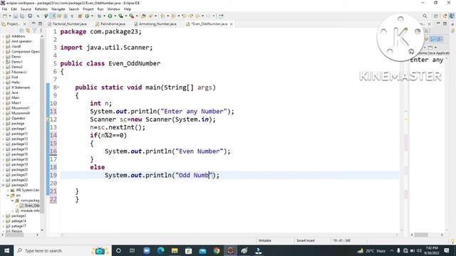 Java Even_Odd program in hindi (@Smart Learn Coding ) ? https://youtu.be/uhG0oiz21YM смотреть онлайн