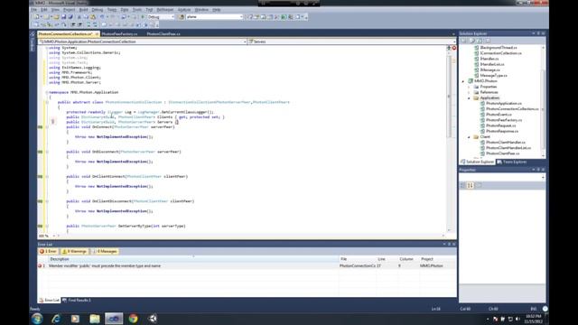 005. Photon Framework - Peer Factory and Connection Collection смотреть онлайн