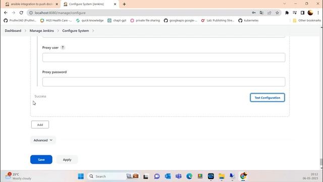 Jenkins Integration with Ansible to push image to Docker Hub. смотреть онлайн