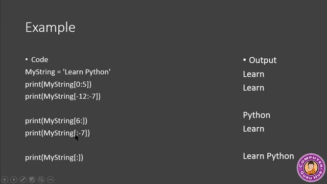 Strings in Python | String Traversal in Python | Strings indexing and splitting | String Length| Le смотреть онлайн
