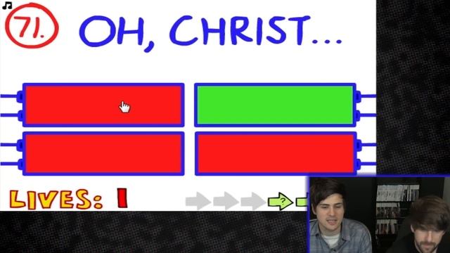 SMOSH STUMPED BY IMPOSSIBLE QUIZ - PART 2 (Gametime w/Smosh Games) смотреть онлайн
