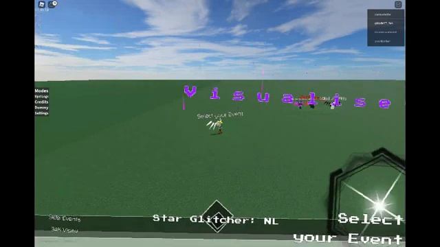 ROBLOX star glitcher game! смотреть онлайн