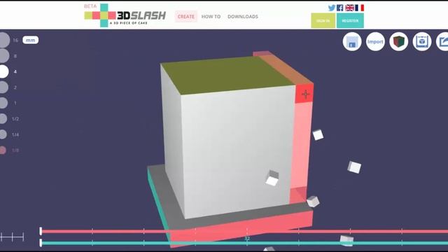 3D Slash Basics Tuto 3 ENG Go faster using the right tool V2 смотреть онлайн