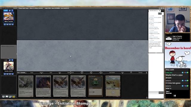 [Vintage] - CARPE DIEM! Seize the Initiative Stompy in MTG's most POWERFUL format. смотреть онлайн