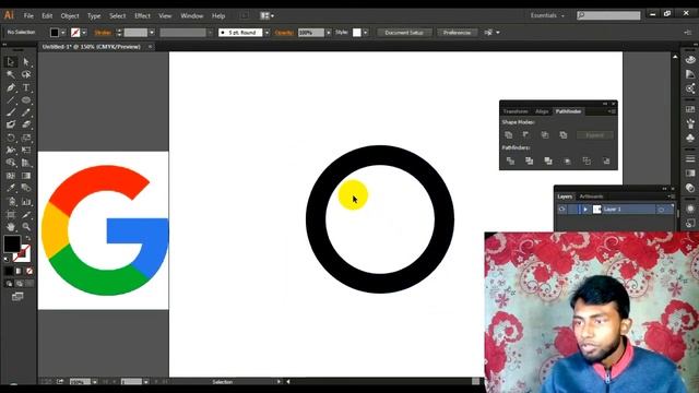 How to Create Google Logo with illustrator cc 2014 || Google Logo || How can I make a Google смотреть онлайн