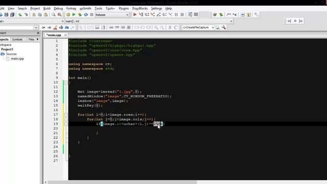 Lesson-6: Accessing a pixel in a grayscale Image Using OpenCV смотреть онлайн