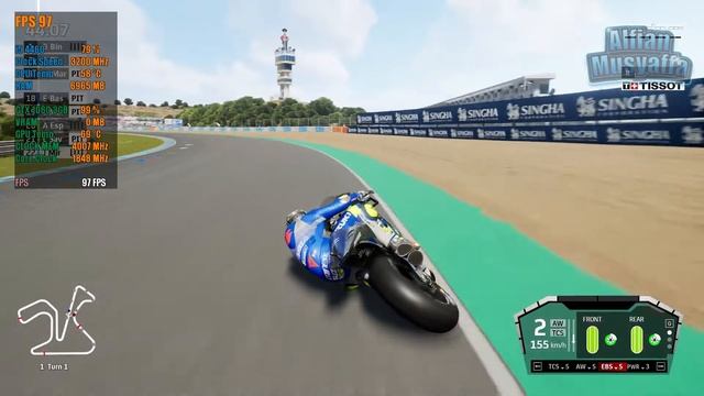 MOTOGP 21 PC GAMEPLAY ON I5 4460 | GTX 1060 3GB | 16 GB RAM смотреть онлайн