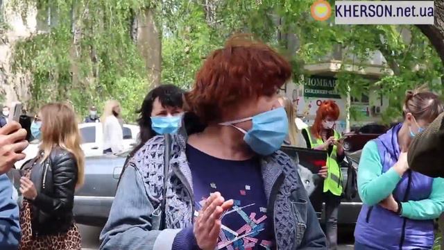 Пикетчики принесли труп кошки под здание Нацполиции смотреть онлайн