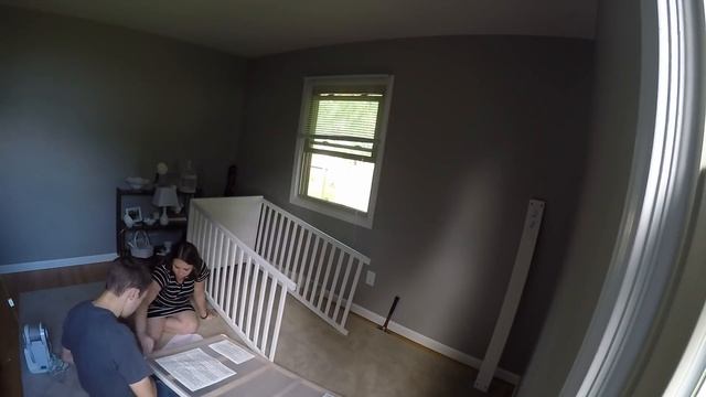 Building our Ikea Sundvik Crib смотреть онлайн