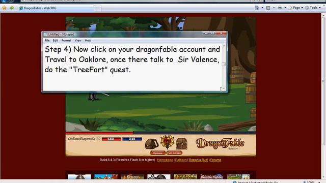 DragonFable Level Up Hack - 10 Steps! смотреть онлайн