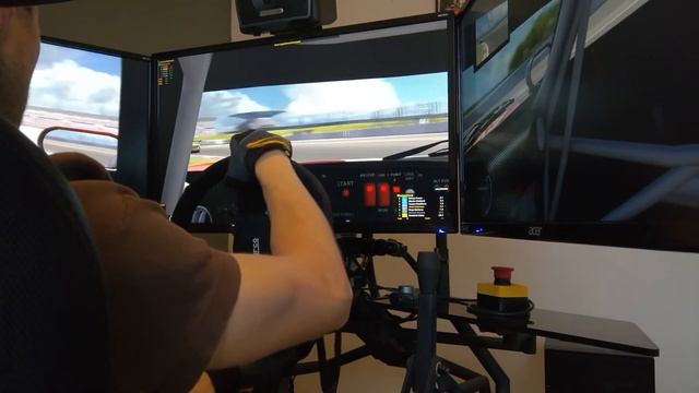 OSW Small MiGE DirectDrive Wheel - Ford GT2 at iRacing Nürburgring GP BES/WEC layout смотреть онлайн
