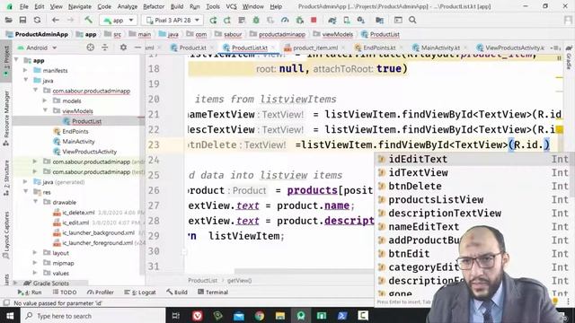 14 Android Kotlin Working With Data CRUD Products Project take action on Delete Button from Li смотреть онлайн