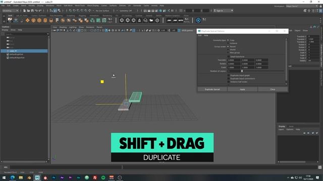 Duplicate Special in Maya смотреть онлайн