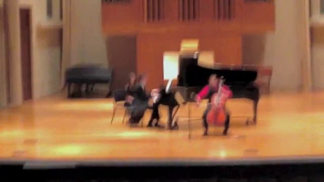 Sonata for Cello and Piano - Debussy -- Micah Snow Graduate Recital 2013 смотреть онлайн