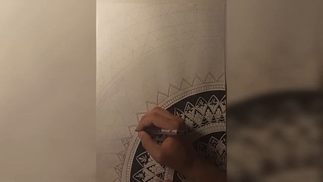 Рисунок черной ручкой | как рисовать | how to draw | урок рисования | drawing tutorial смотреть онлайн