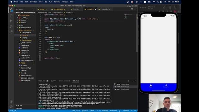 ? React Native Shopping App| React Native Project | React Navigation| FakeStore API | AXIOS PART[1 смотреть онлайн