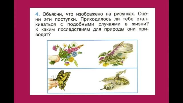 Почему мы не будем рвать цветы №3-5 Окружающий мир 1 класс 2 часть. Луг. смотреть онлайн