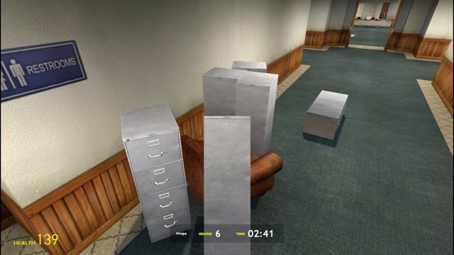 Gary's Mod: Prop Hunt #1 - Runaway Fire Extinguisher!! смотреть онлайн
