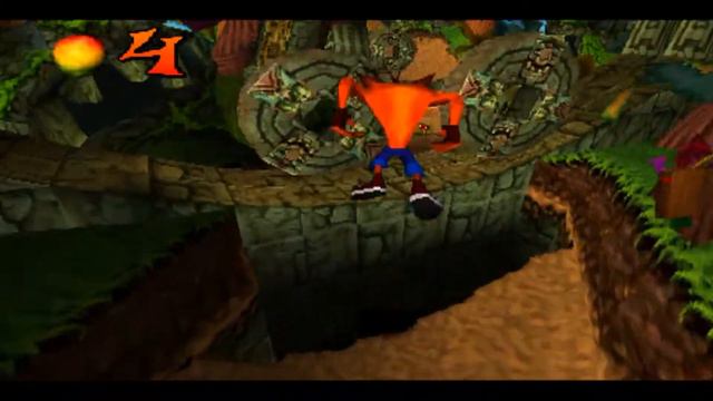 ПРОХОЖДЕНИЕ CRASH BANDICOOT 1 (PS 1). ЭХ, БЫЛО ВРЕМЯ... смотреть онлайн