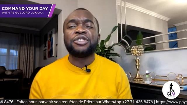 Command Your Day with Ps Guelord Lukama: GOD IS ON MY SIDE смотреть онлайн