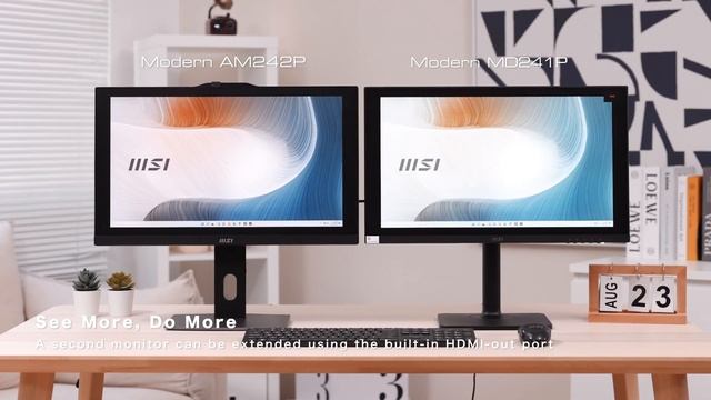 Modern AM242 & AM272 Series: Your Trusted Partner | Business & Productivity All-in-one PC | MSI смотреть онлайн