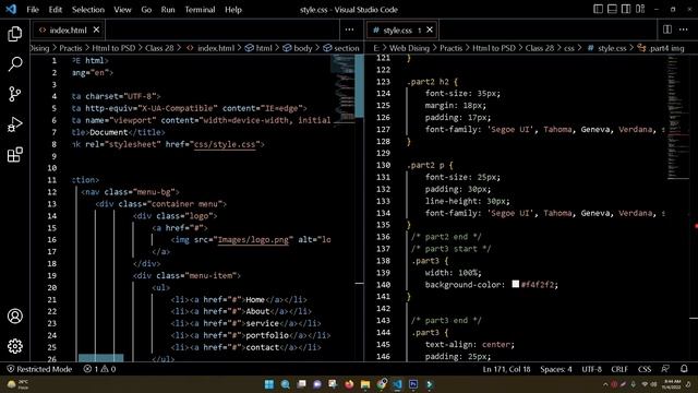 Psd to html css flex box смотреть онлайн